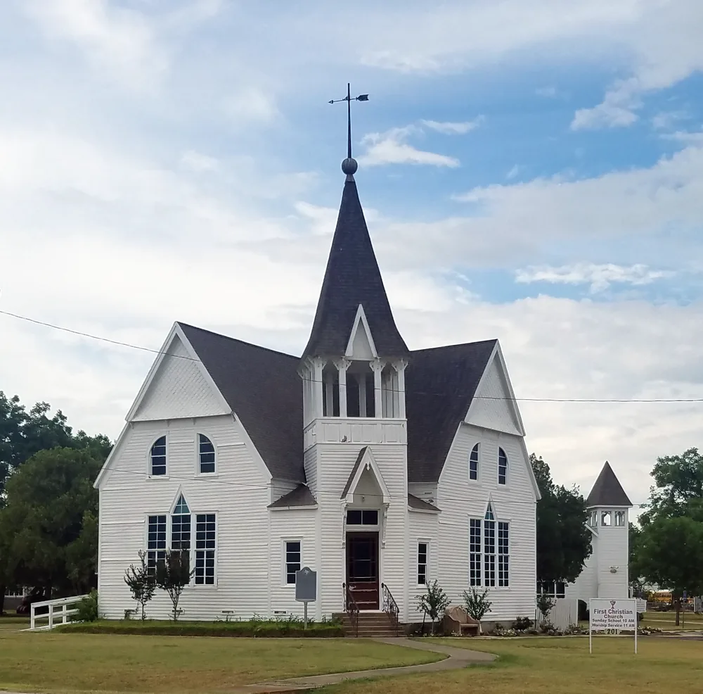 White chapel in Anna, Texas